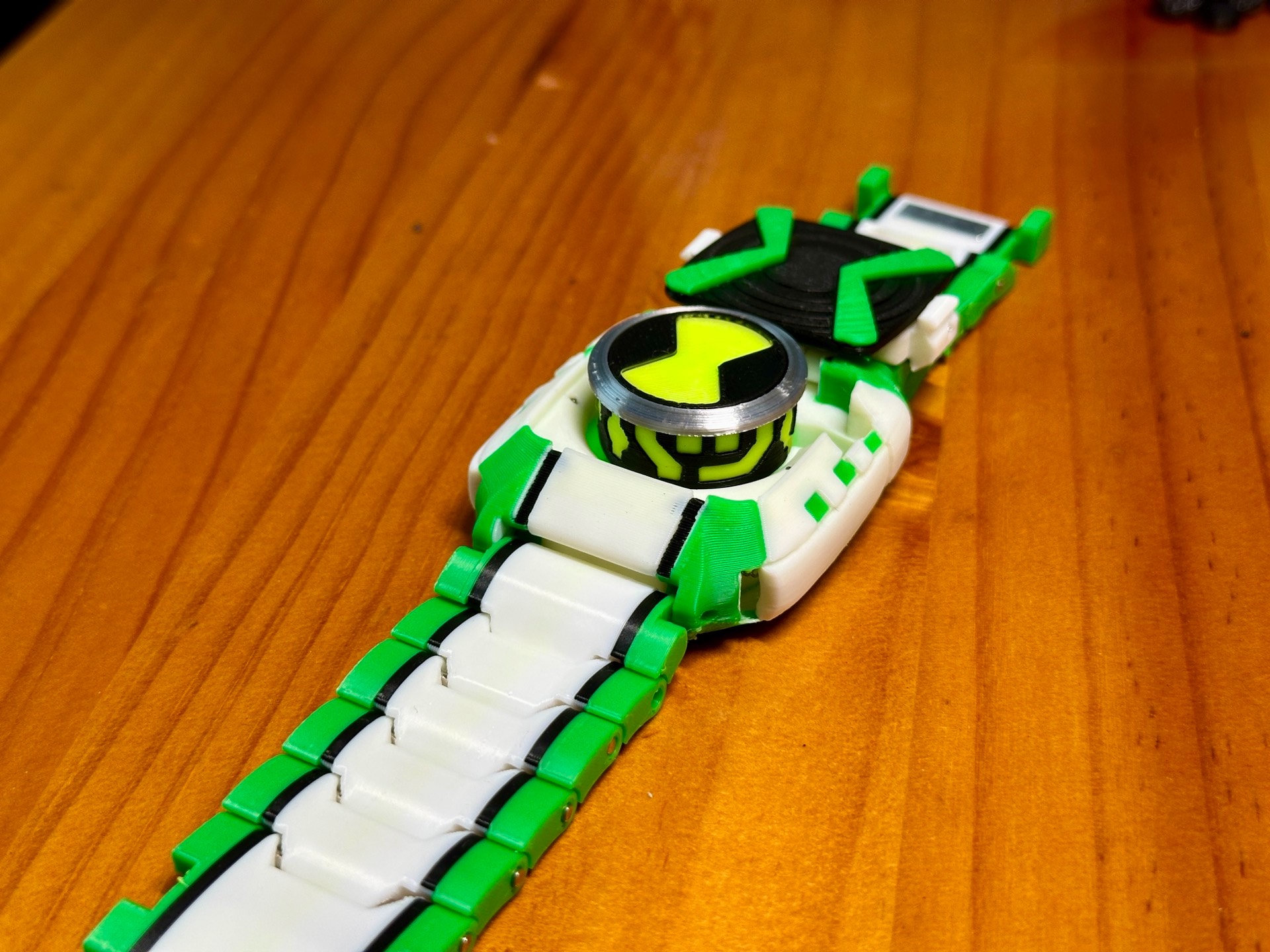 Omnitrix watch packaging — gift ready box